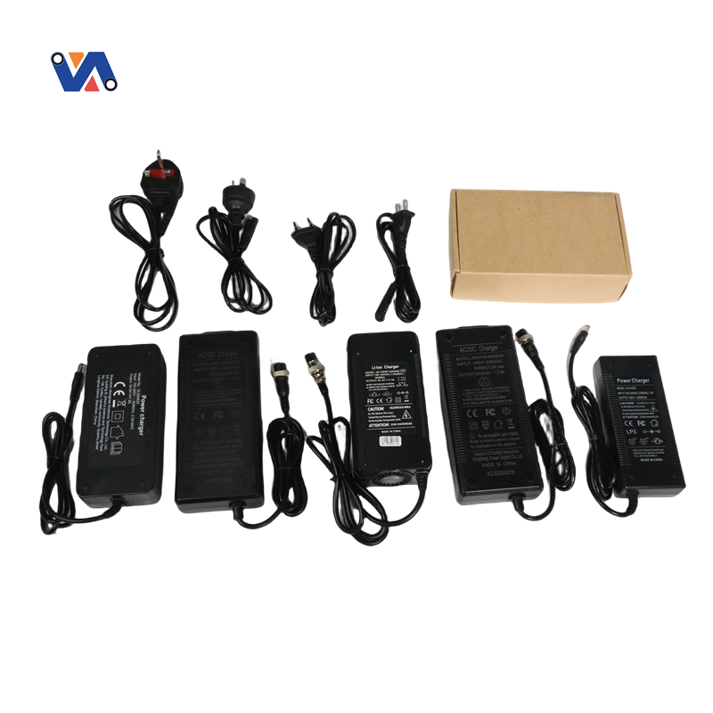 24v 2A /29.4V 2A/36V 2A  42V 1A  2A 3A  4A  5A 54.6V 2A 3A 67.2v 2A Battery Lithium Charger For Electric Scooter Bike Hoverbod