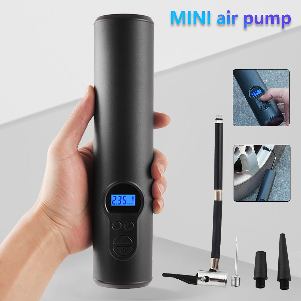 New Image 12V 150PSI Air Pump Tire Inflator Cordless Compressor Digital Car Tyre Pump Bicycle Cycle Accessories Bike Spare Parts