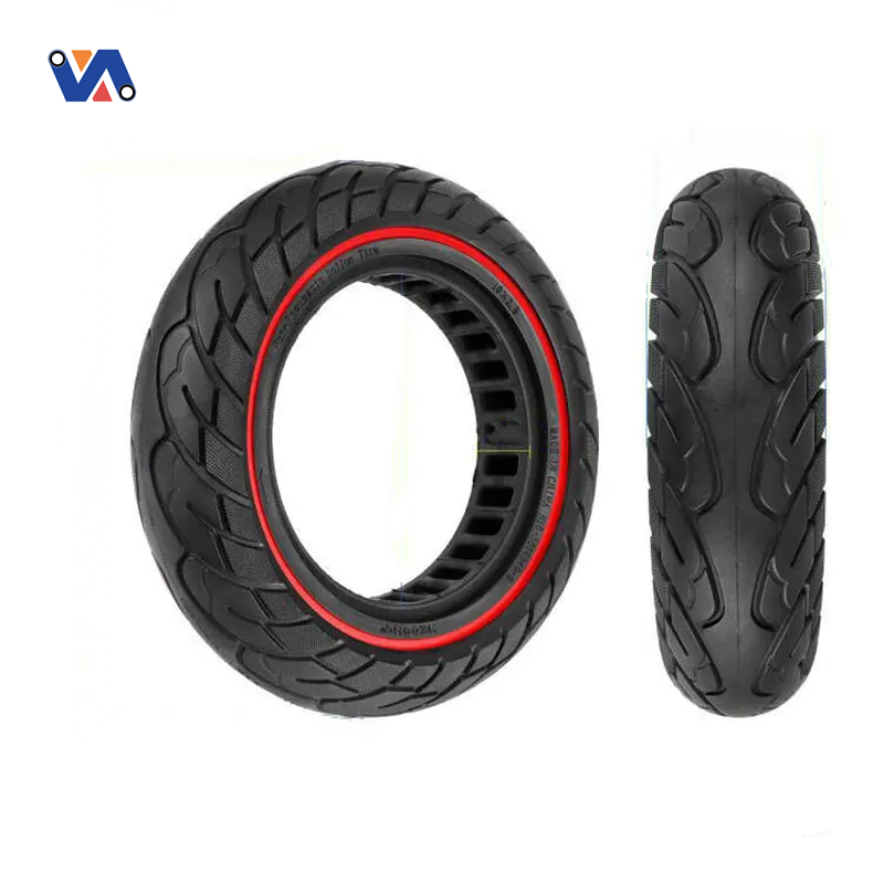 New Image EU Warehouse 10*2.5 Solid Tyre Color Honeycomb Rim Groove Width 36MM For E Scooter Kugoo M4 M4 Pro 10 Inch Solid Tires