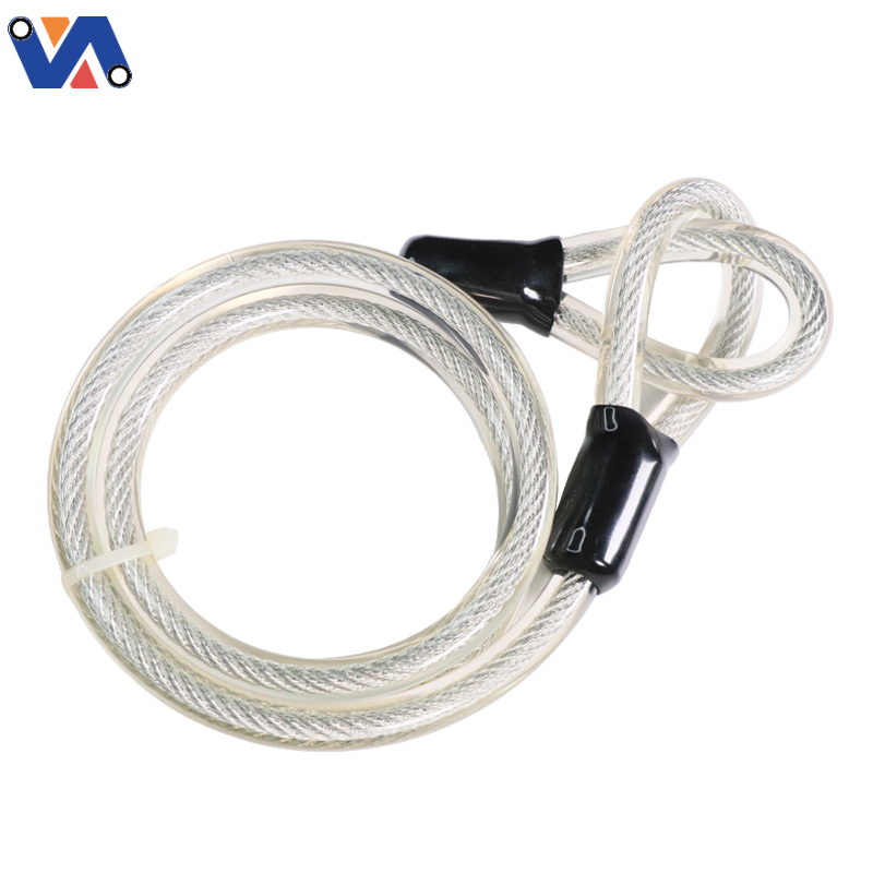 New Image EU Warehouse Stock Bicycle Bike Part Cycling Bicycle U Shape Lock With Cable MTB Durable Portable Road Bike Cable Lock