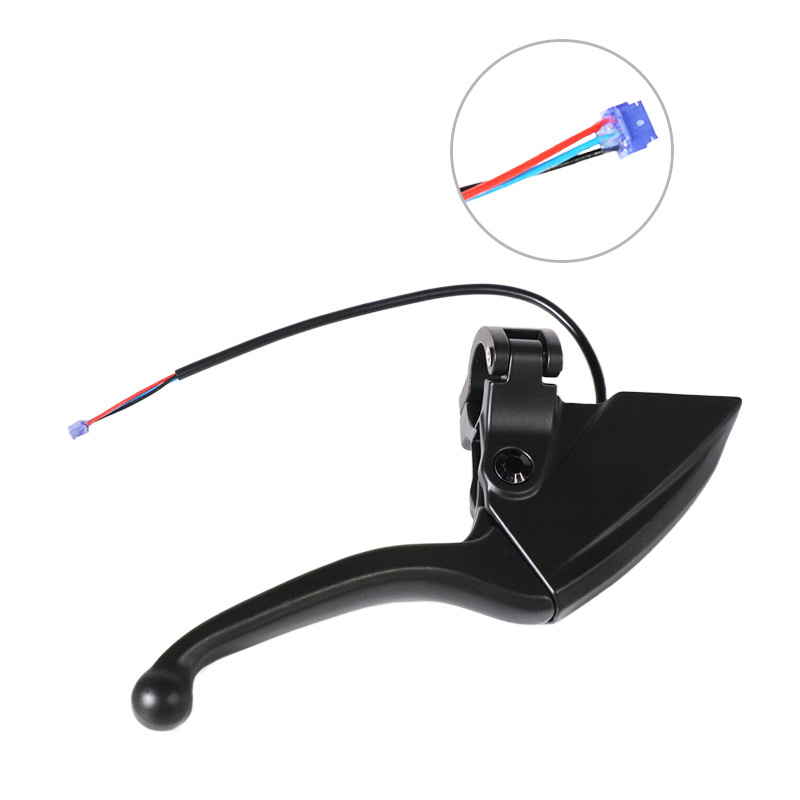 New Image Scooter Part Handle Brake Lever For Ninebot Max Plus Electric Scooter Aluminium Alloy Hand Assembly Parts For Scooter