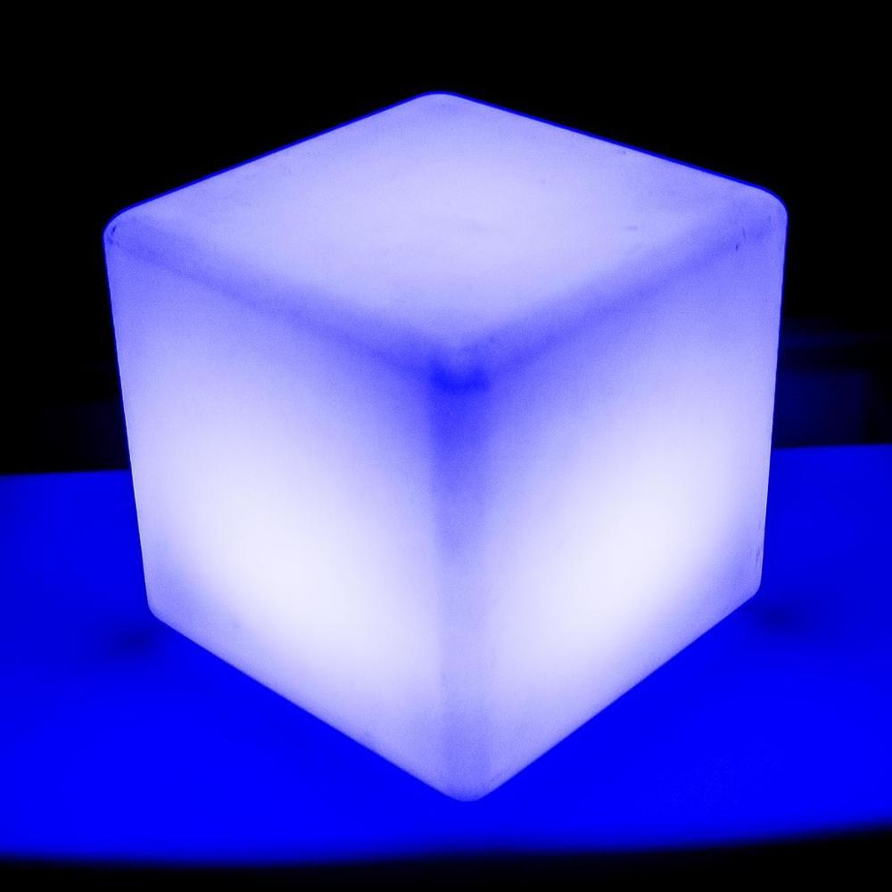 LED light up outdoor furniture LED cube chair