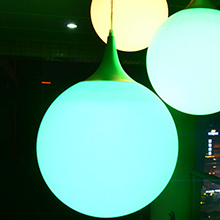 original design hang-up LED light ball waterproof LED ball light LED glow light ball