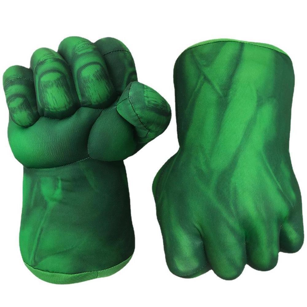 2024  Factory Direct green Giant Toy fist Gloves Custom Spider man Plush green Giant  Hands Fists Gloves