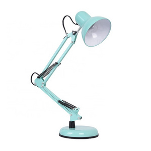 Modern Simple Direction Adjustable Swing Arm Clamp Mount Desk Light E27 LED Table Lamps for Study Working Reading Home