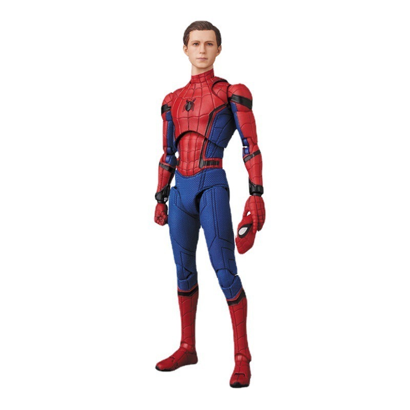 Hot sale Spiderman Action Figures Movie Hero Series Spiderman Figures Toys Spider-Man upgrade suit 3D PVC Toys