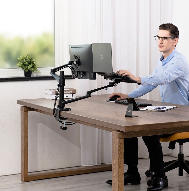 Double monitor arm Desktop 10