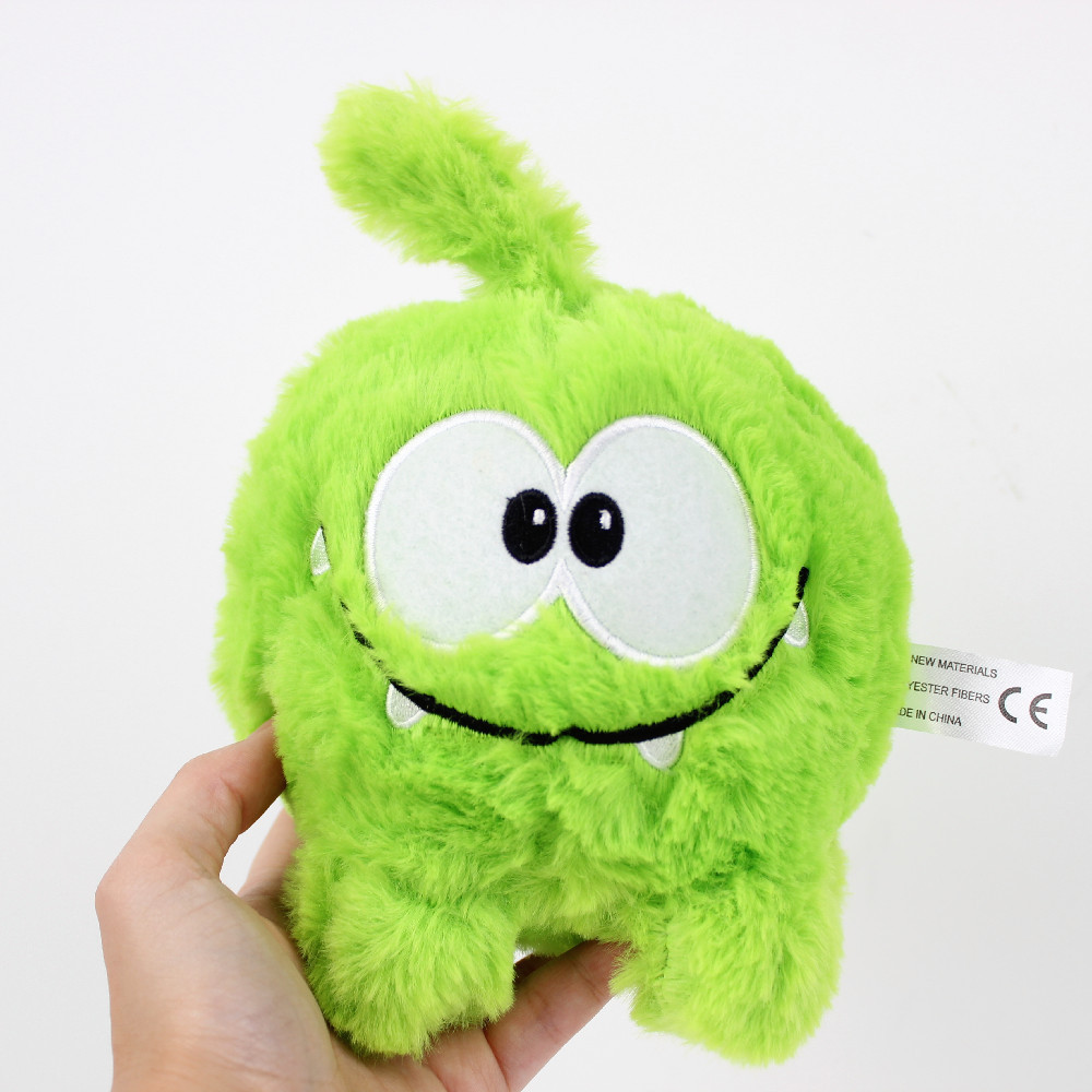 Cut the Rope  Plush Toy Green Frog Stuffed Doll Cut the Rope Candy Monster Little Frog Dolls Big Eyes Stuffed Animal Toys