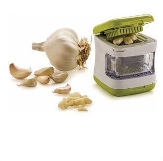 Home Kitchen Hand Tools Gadgets Innovative 3-in-1 Garlic Cube Slicer Crusher and Dicer