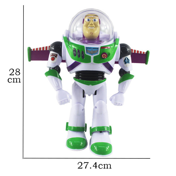 QY Toys Children's Story 4 Buzz Sound Light Year Doll Luminous Toy Model Story Robot Toy