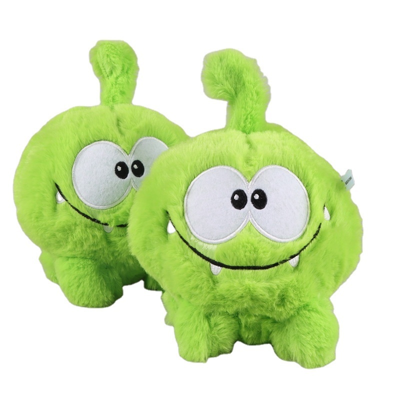 Cut the Rope  Plush Toy Green Frog Stuffed Doll Cut the Rope Candy Monster Little Frog Dolls Big Eyes Stuffed Animal Toys