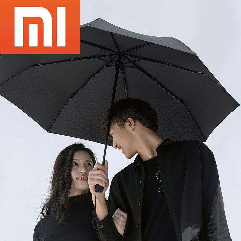 Original Xiaomi Umbrella Miajia  Smart Automatic Folding Umbrella Windproof Waterproof Water Spray Umbrella