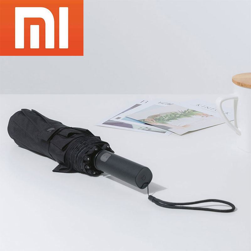 Original Xiaomi Umbrella Miajia  Smart Automatic Folding Umbrella Windproof Waterproof Water Spray Umbrella