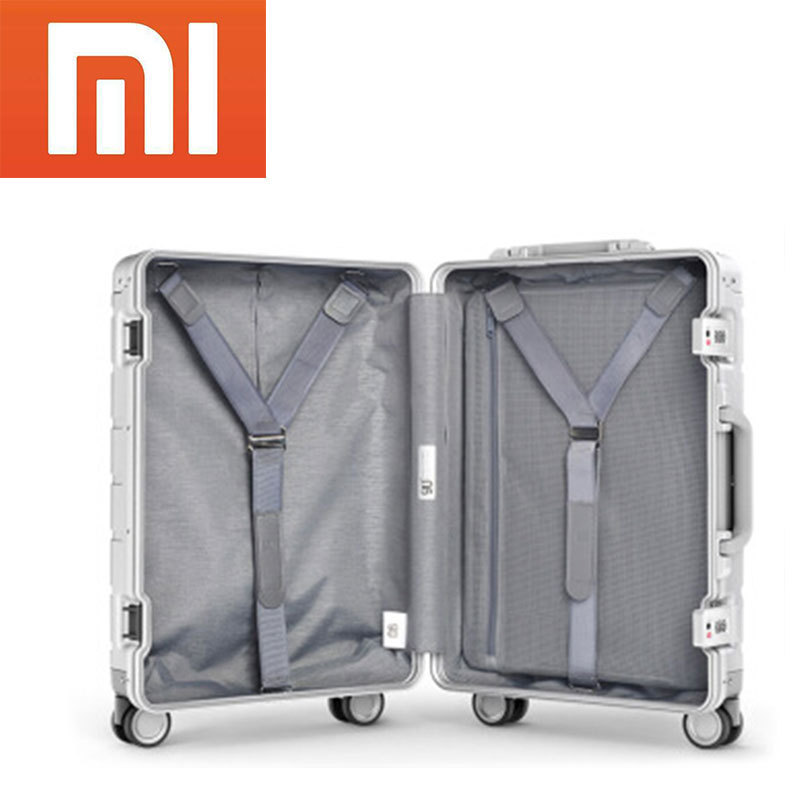 Original Xiaomi 90FUN 20 inch On Board Metal Travel Suitcase Universal Wheel Travel Luggage with TSA-approved lock