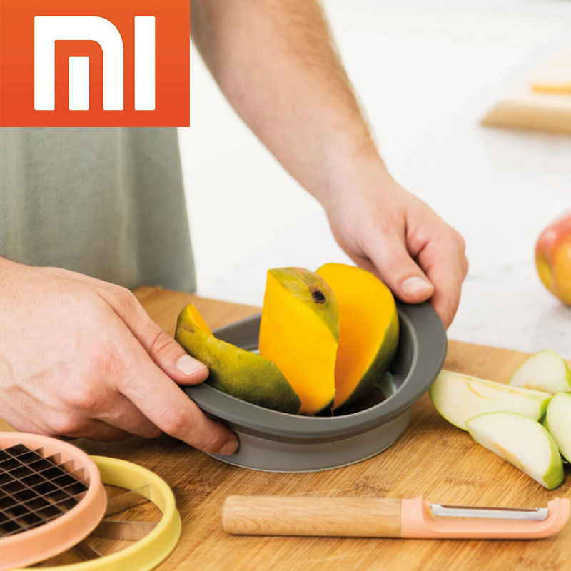 Xiaomi Youping BergHOFF 3 in 1 Fruit slicer stainless steel slicer corer fruit melon watermelon cutter