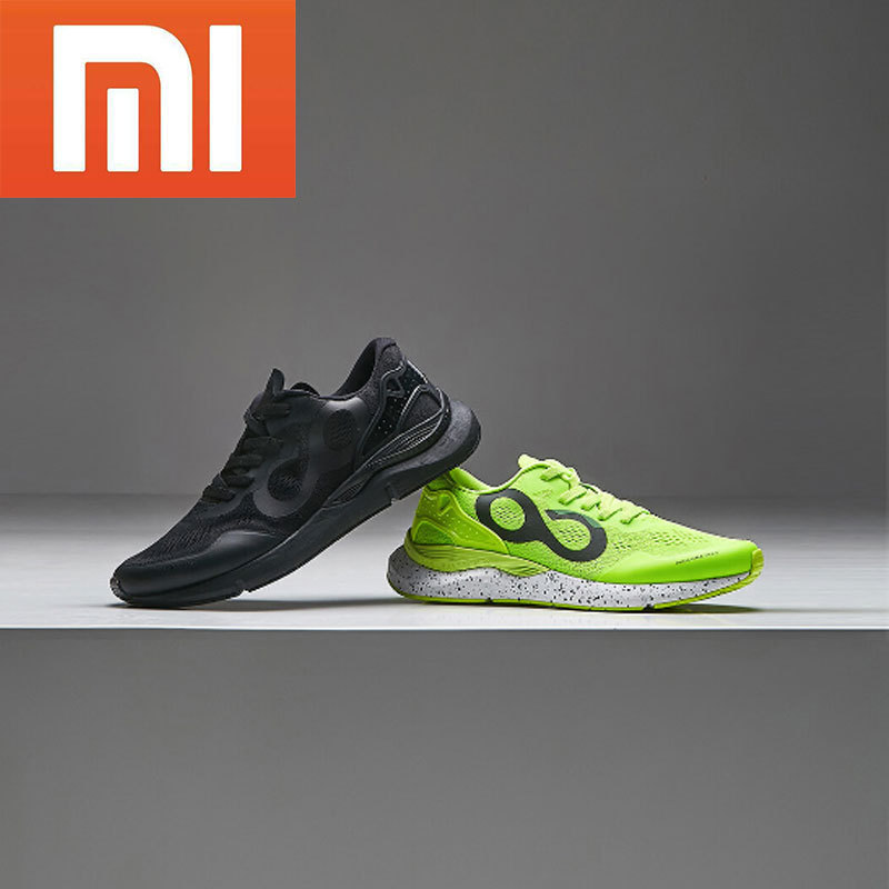 New Xiaomi Gudong Sneaker 10k Smart Running Sport Shoes Popcorn Cloud Bomb 6 in 1 Uni-moulding 3D Fishbone Lock System