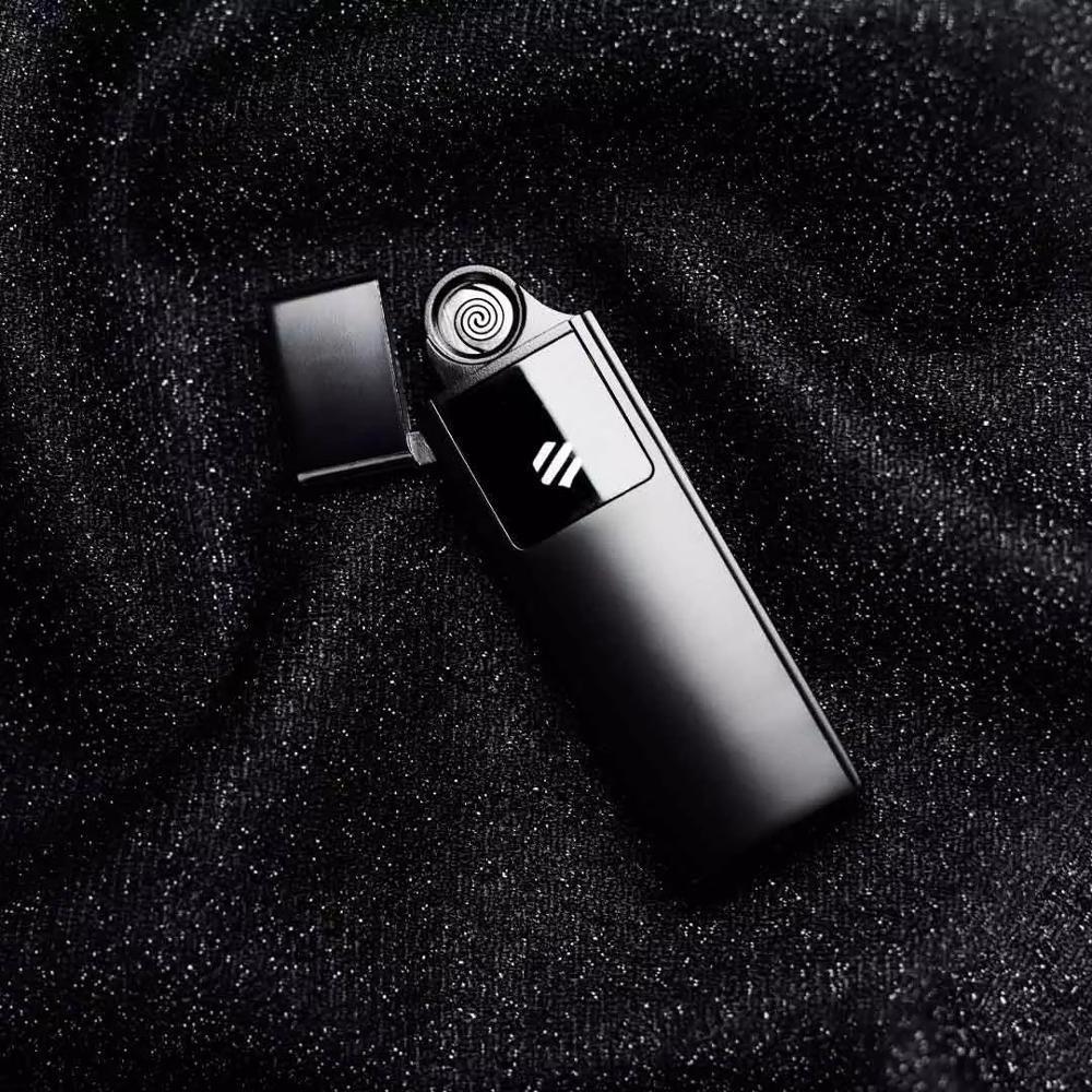 Xiaomi Beebest L101 Lighter USB Rechargeable Touch Screen Windproof Cigarette Gadgets Men Secure No Fire