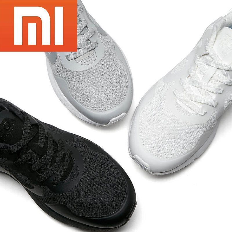 New Xiaomi Gudong Sneaker 10k Smart Running Sport Shoes Popcorn Cloud Bomb 6 in 1 Uni-moulding 3D Fishbone Lock System