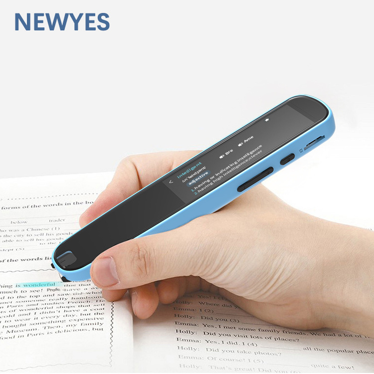 NEWYES Dyslexia Read Pen Smart Instant Voice Translator Two-Way Real Time 112 Languages Translation