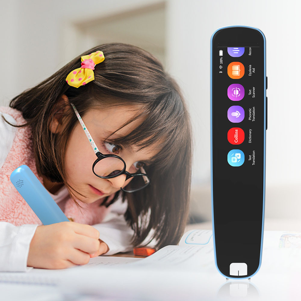 NEWYES Dyslexia Read Pen Smart Instant Voice Translator Two-Way Real Time 112 Languages Translation