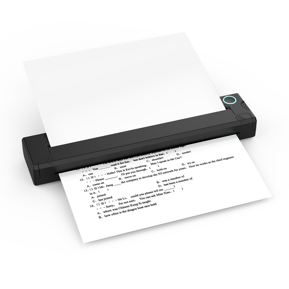 NEWYES Business Wireless Inkless Document Printer Mini A4 Portable Thermal Printer