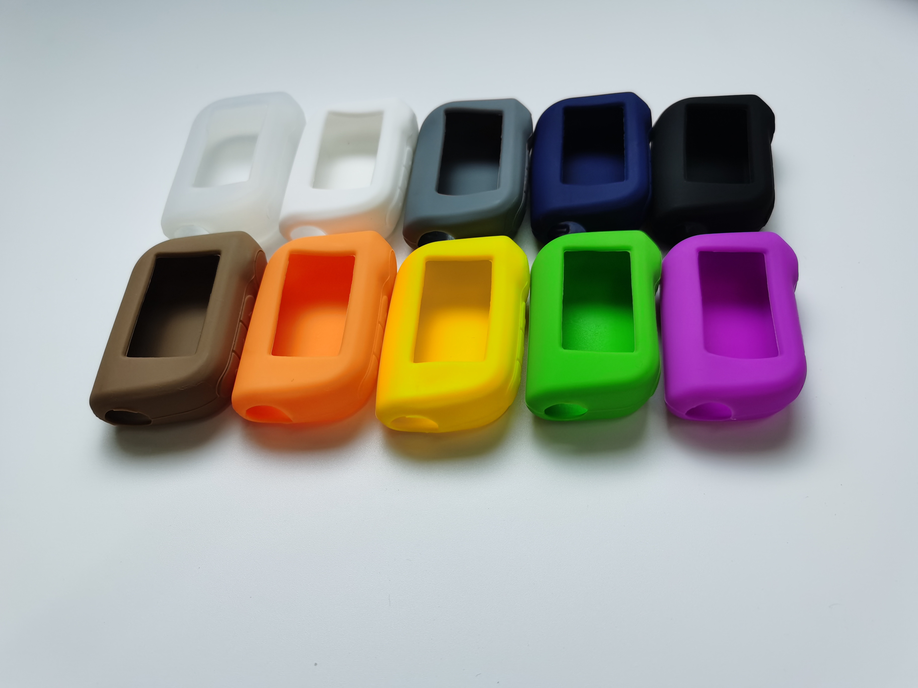 A93 Keychain Silicone Cover Key Case for Starline A93 A39 A36 Two Way Car Alarm Remote Controller A63 LCD Transmitter