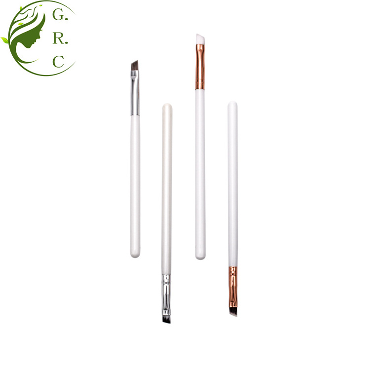 High Quality Single Cheap Professional Private Label Angled Eyeshadow Makeup Brush Eyebrow Brush