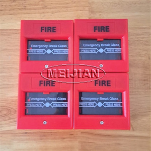 Emergency fire alarm break glass for fire alarm control panel