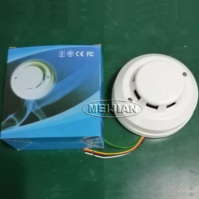 Fire Alarm Wired Conventional Photoelectric 4wired cigarette smoke detector