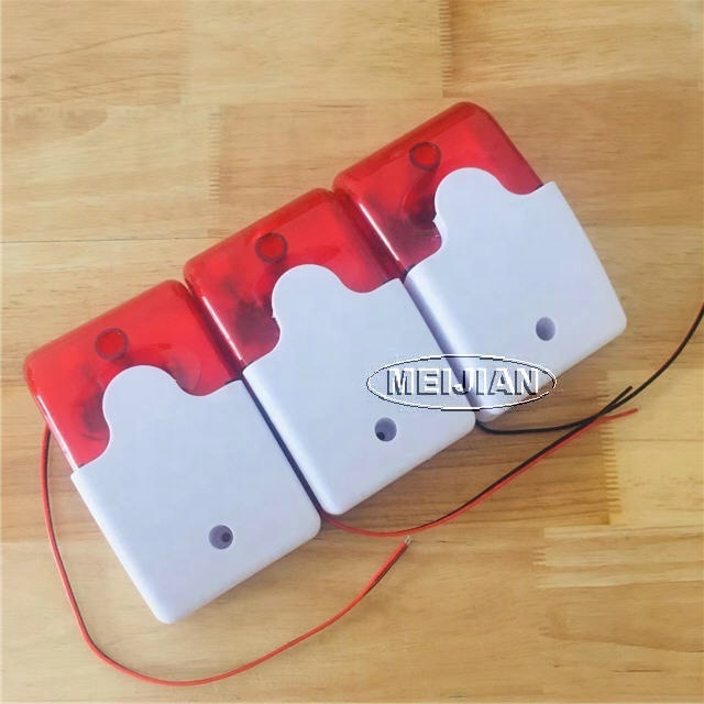 New high technology home security 220V/12VDC/24V security alarm systems fire alarm siren