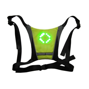 Led Turn Signal Light Reflective Luminous Safety Night Cycling Running Walking Hiking Safety Vest