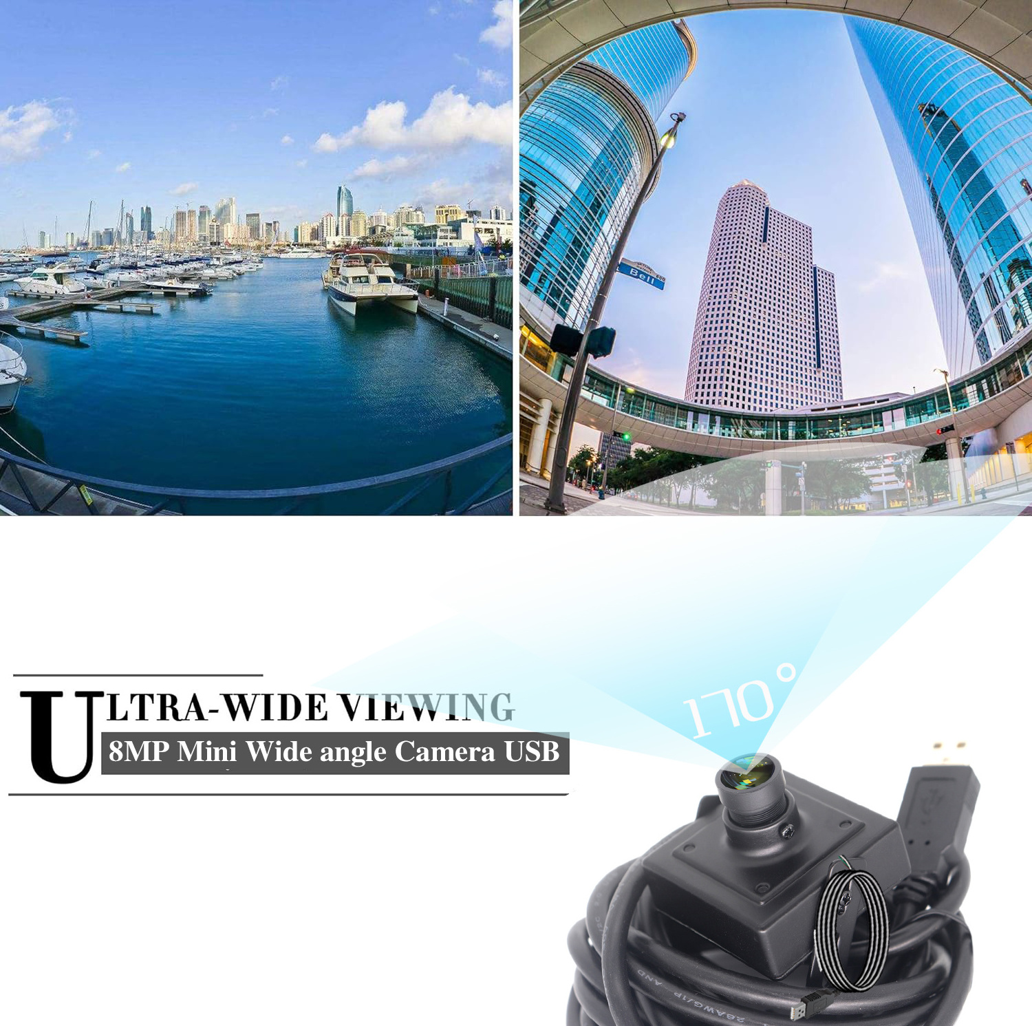 1080p H.264 Infrared USB Dome Camera for Vehicle/Kiosk/Cabinet/Vending machines/Monitoring