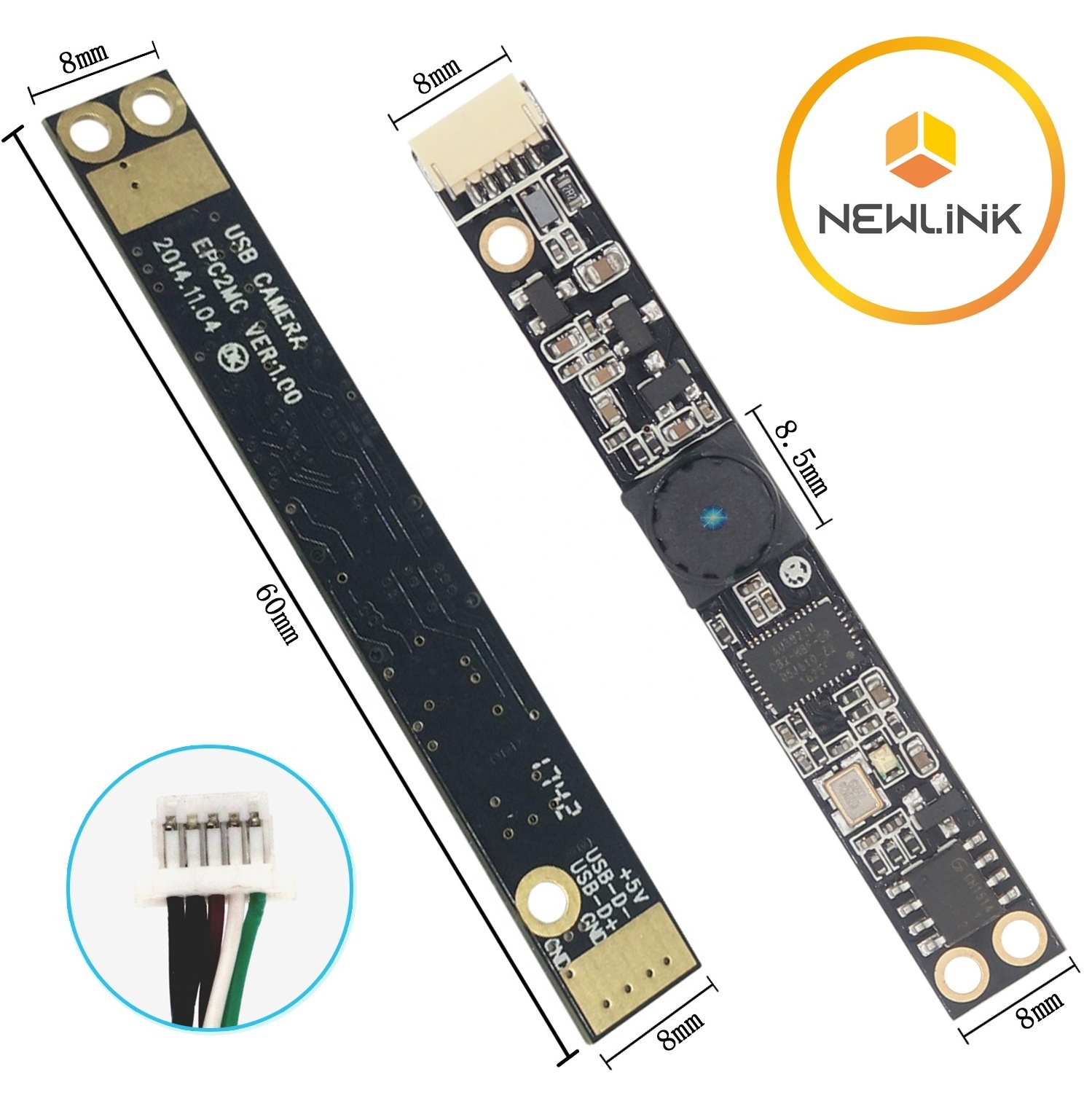 Newlink UVC free 1080P 2MP 4K 2K 5MP Autofocus Notebook USB Camera Module with Capture trigger