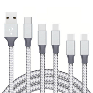 Suppliers Direct Sales Mobile Phone Nylon Braided USB Type C Charging Data Cable