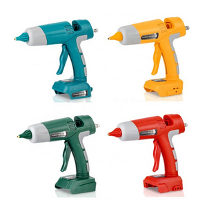 New Handheld Li-ion Cordless Glue Gun Rechargeable Battery Powered Cordless Hot Melt Glue Gun for Bosch 18v Battery