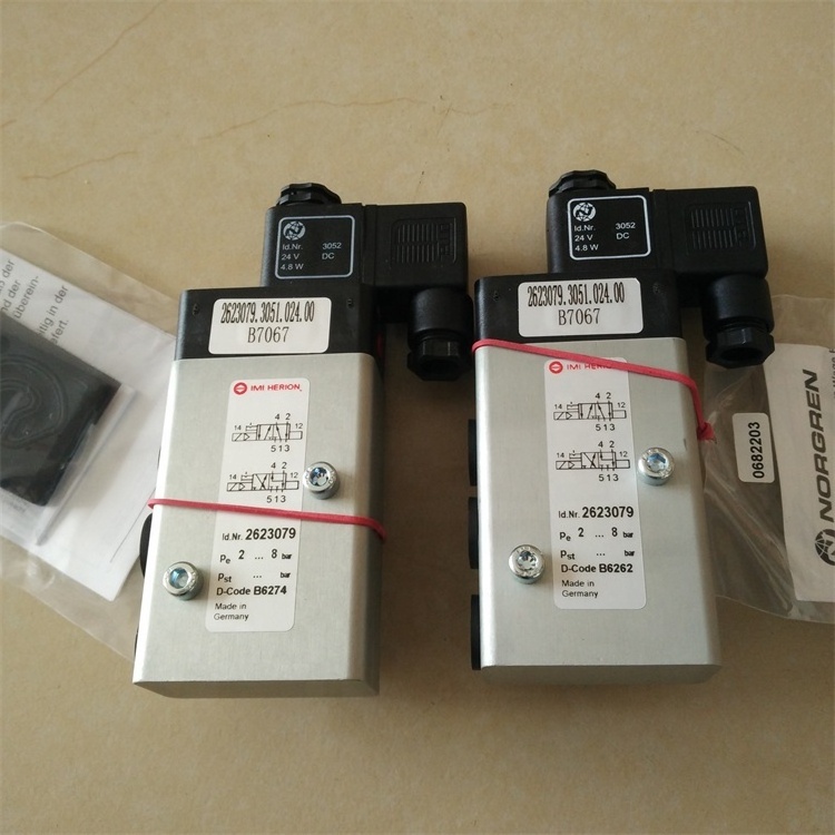 NAMUR For single and double operated actuators 2623079 HERIONs norgren solenoid valve