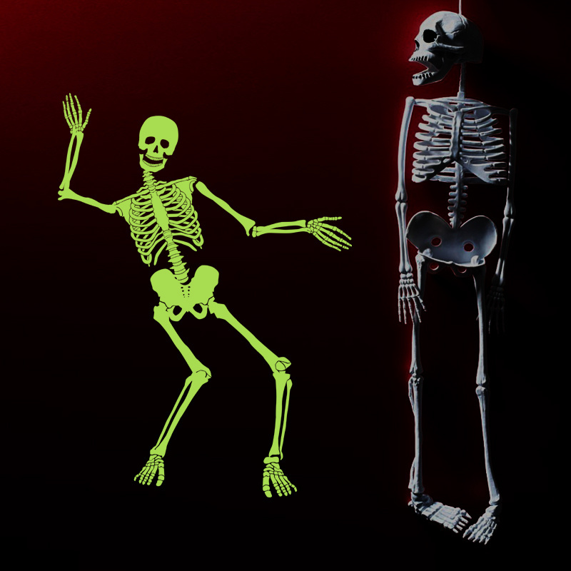 Super Bright Dancing Skeleton Glow in the Dark Sticker Wall Sticker