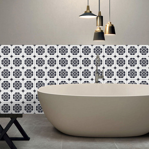 Geometry Removable Bathroom Wall Backsplash Shower Tile Sticker