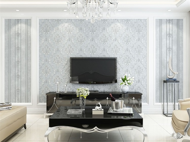 Flowers Wallpaper Living Room Bedroom Mural Wall Paper Non-woven 3d Wallpapers