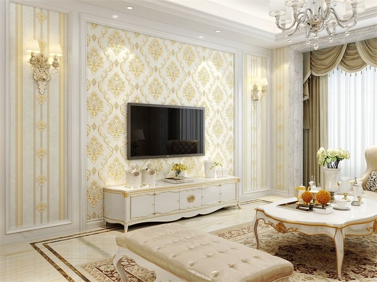 Flowers Wallpaper Living Room Bedroom Mural Wall Paper Non-woven 3d Wallpapers