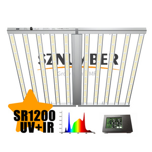 SZNUMEBR Adjustable Spectrum SR1200  UV IR Waterproof GAVITO 1700E Led 1200W 1000W led Grow Light Bar