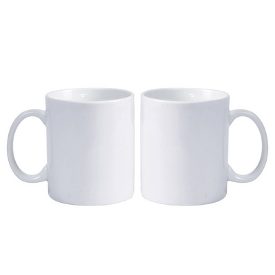 Sublimation Mugs Customizable White Coffee Mug Supplier Cup Ceramic Cups Tasas Tazas Para Sublimar 12 oz 15oz Tasse Ceramic Cups