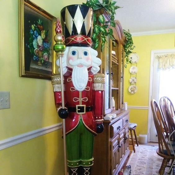 Giant Nutcracker doll Commercial Nutcracker Soldier 6ft Christmas Beautiful Design Large Nutcracker Soldier