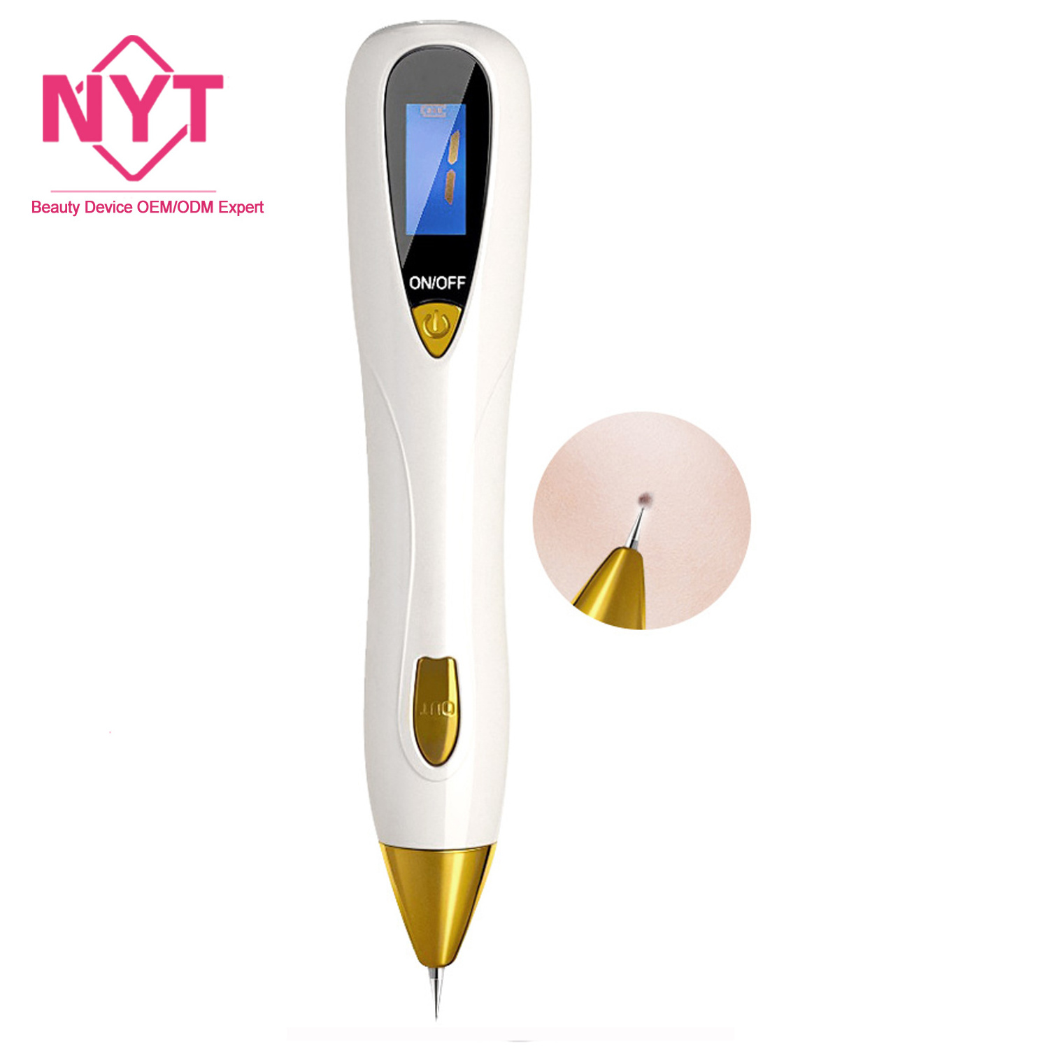 Light Weight Professional Beauty Laser Beauty Sweep Spot Skin Tattoo Acne Wart Plasma Micro Spot Mole Remover Pen