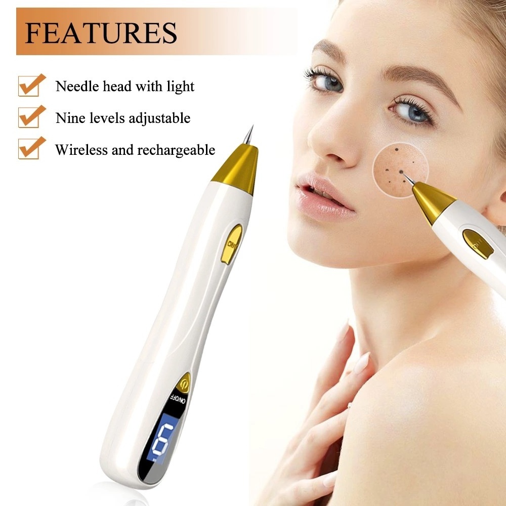 Light Weight Professional Beauty Laser Beauty Sweep Spot Skin Tattoo Acne Wart Plasma Micro Spot Mole Remover Pen