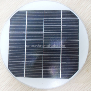 Factory Supplied 2W 9V Round Mono Solar Panel for Solar Lawn Garden Outdoor Light