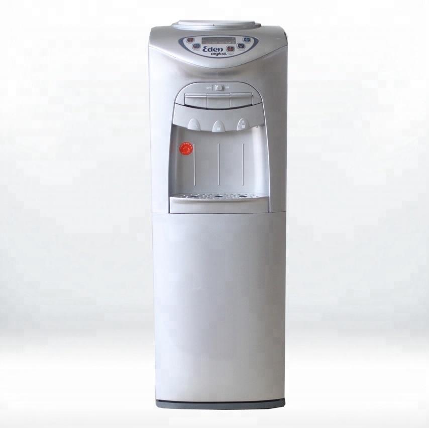 White/Grey Freestanding RO Water Dispenser With Refrigerator for Office