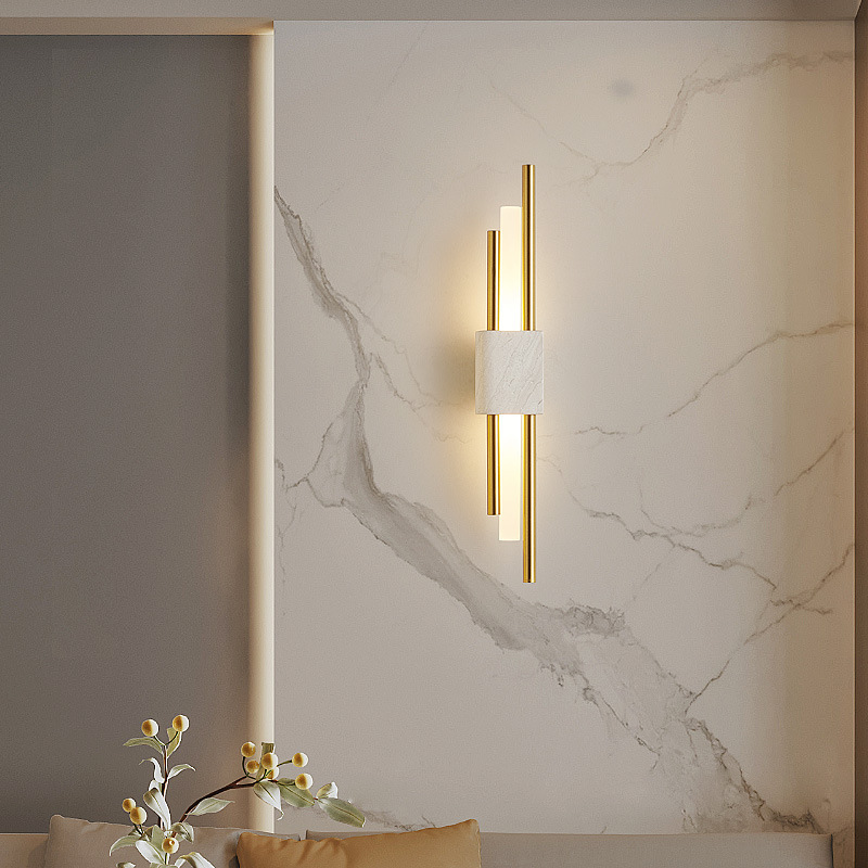 Wall Lamp Wall Light Led Lighting for Home Hotel Bedroom Stick Nordic Black Wall Light Gold Modern 80 Home Office Foam + Carton