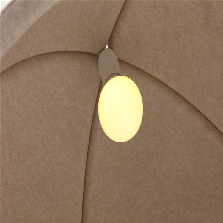 Recycled Felt Forming Acoustic Lamp shade Fancy Hanging Lights For Home Decorative Ceiling Chandelier Modern Pendant Light