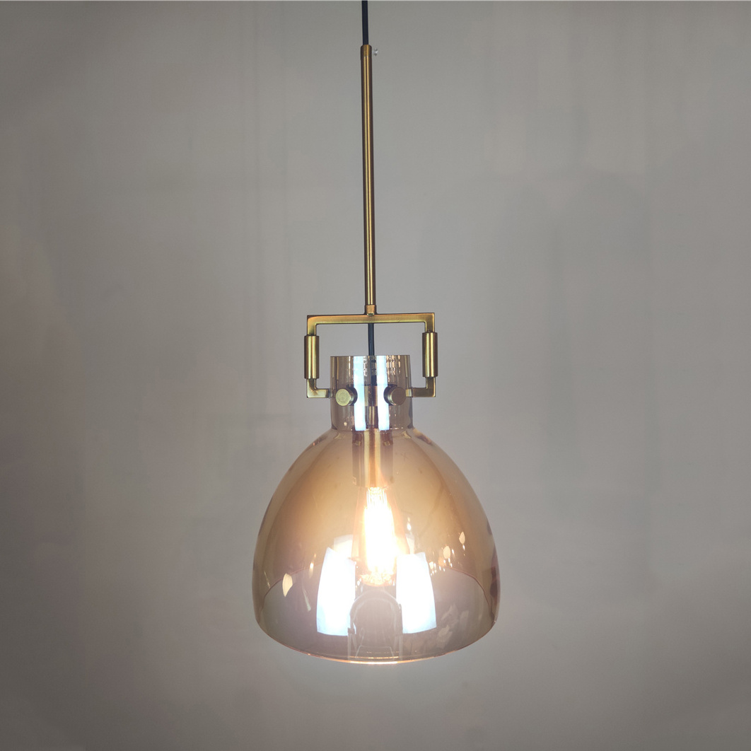 Zhongshan Supplier Contemporary Glass Lamp Pendant Glass Lighting Fixture